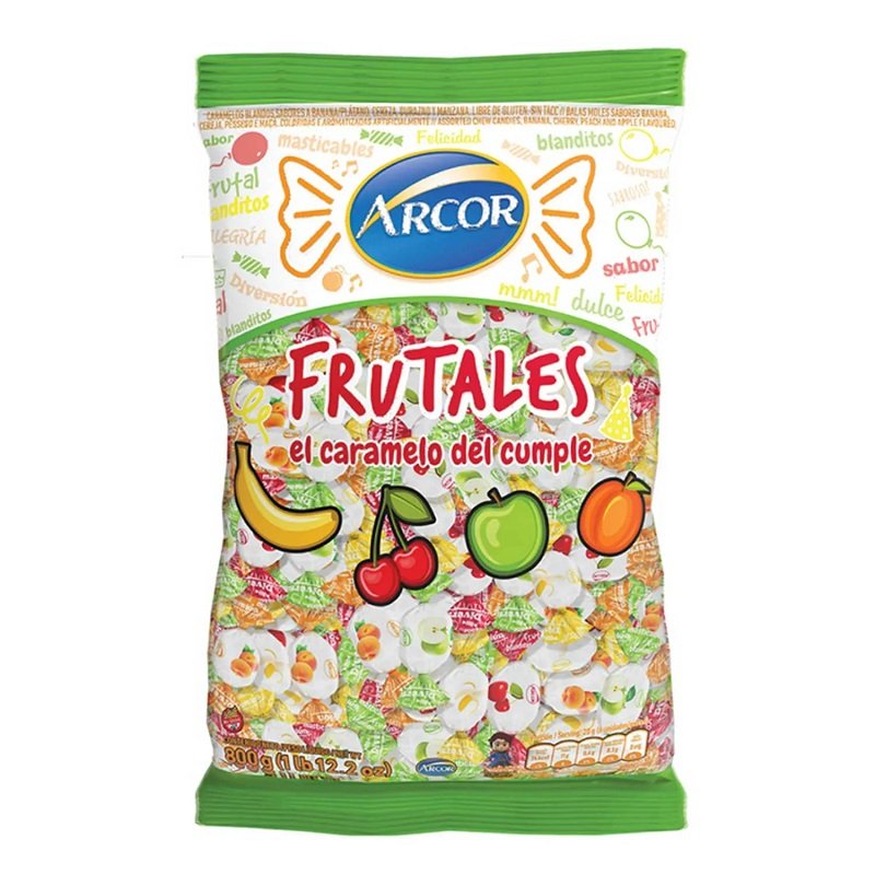 Caramelo Arcor Masticable 800Gr 242 unidades