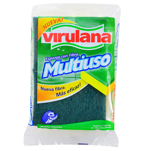 Esponja Multiuso Virulana Delgad