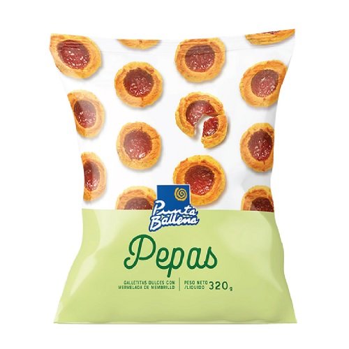 Pepas de Membrillo Gelatina de Membrillo Punta Ballena  320 g
