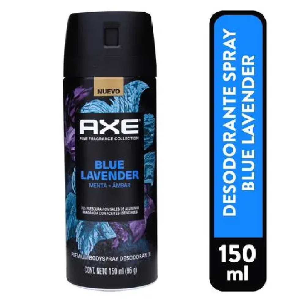 DESODORANTE AXE BLUE LAVENDER AEROSOL 150ML