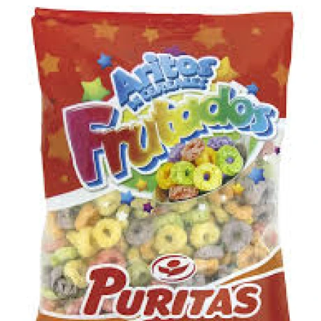 Cereales Aritos Frutados Puritas90G