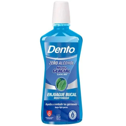 Enjuague Bucal DENTO Menta Glacial Frasco 500ml