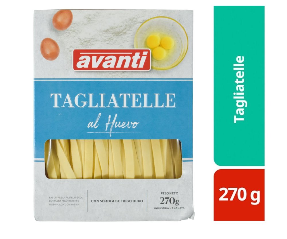 Fideos Tagliatelle al Huevo AVANTI 270 g