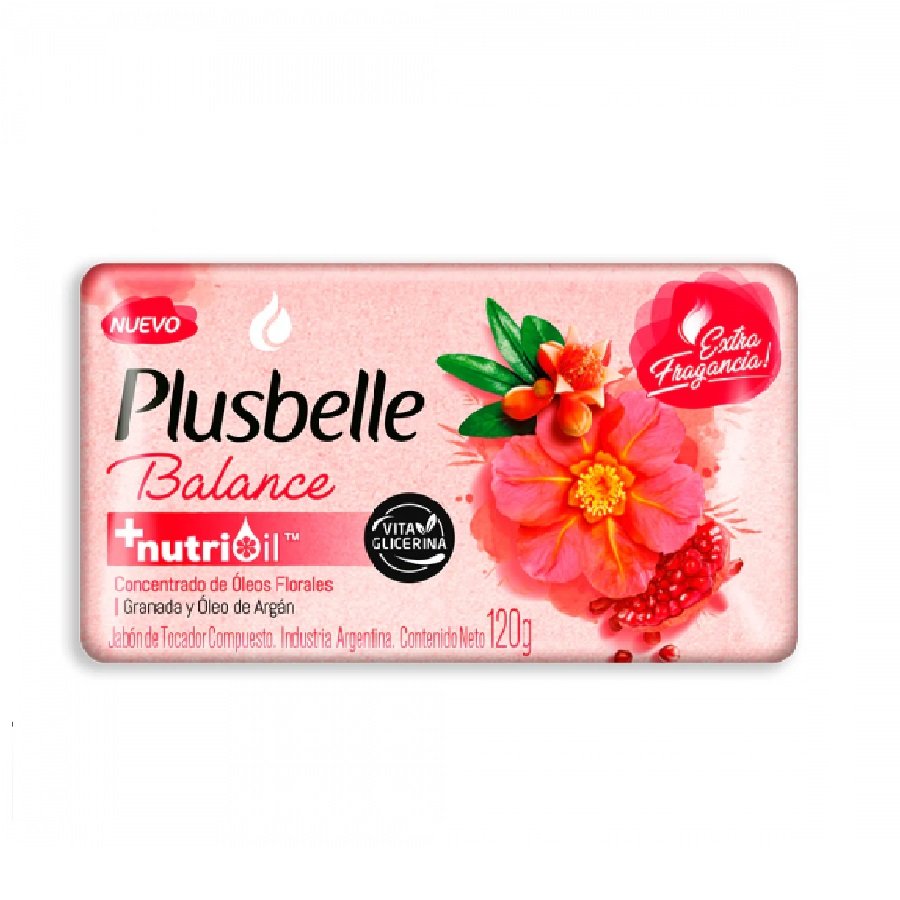 Jabón de Tocador Balance Plusbelle 125 Gr.