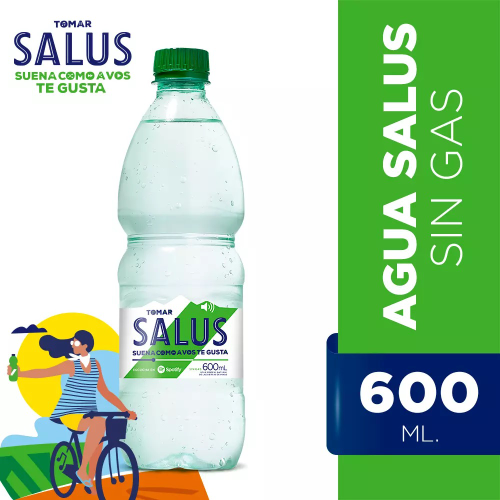 Agua Salus S/Gas 600 cc