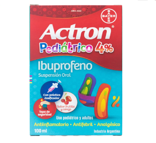 Actron 4% Pediátrico Suspensión 100 ml