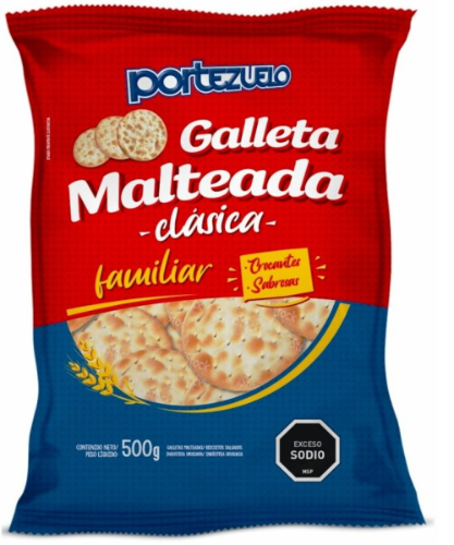 Galleta Malteada Portezuelo 500grs