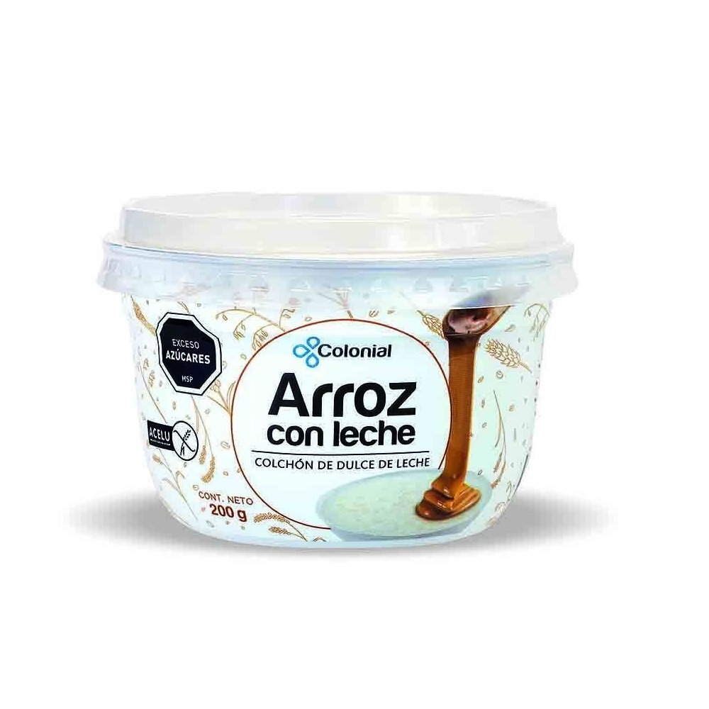 Arroz con Leche y Dulce de Leche COLONIAL 200 g