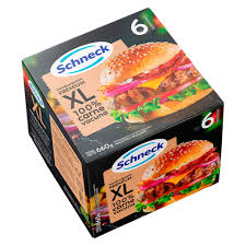 Caja de Hamburuguesas Scneck XL x60 Unidades