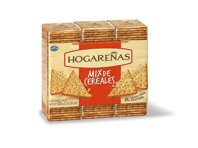 Galletas HOGAREÑAS Mix de Cereales 528 gr