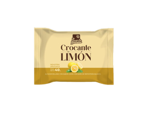 Alfajor Crocante de Limón PUNTA BALLENA 40 gr