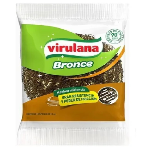 Esponja Rulo Bronce Virulana