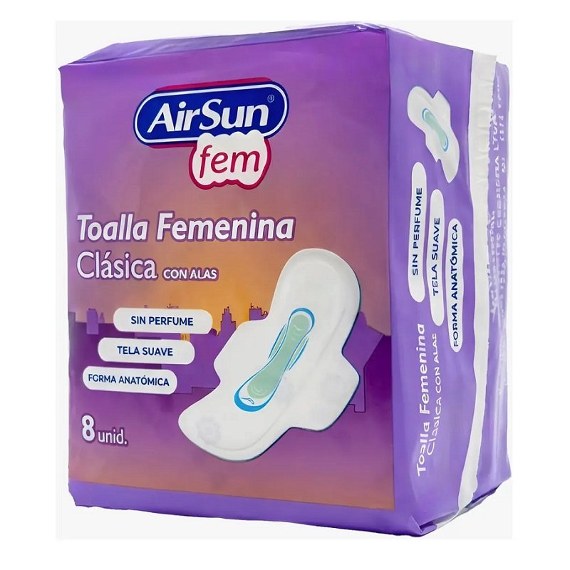 Airsun Toallas Femeninas Clásica