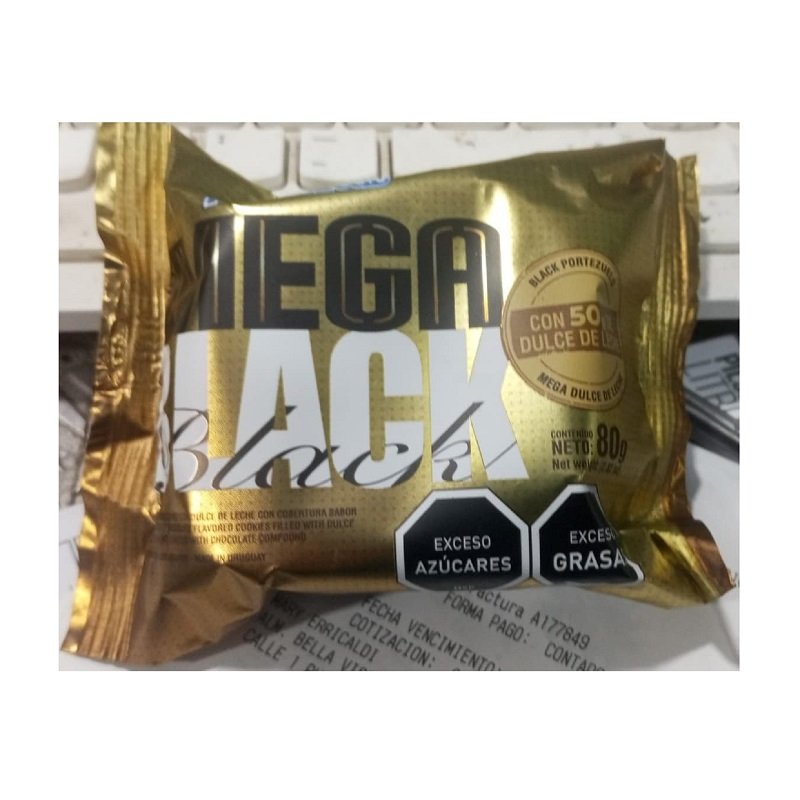 Alfajor MEGA BLACK Portezuelo 80grs