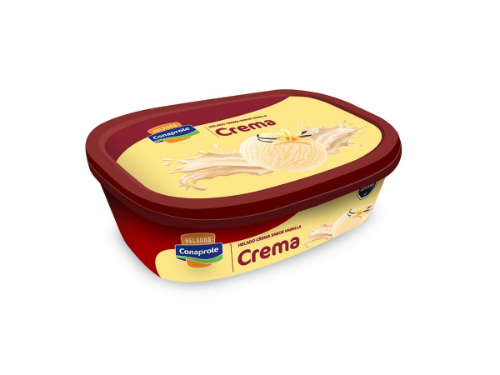 Helado Crema Sabor Vainilla CONAPROLE 1L