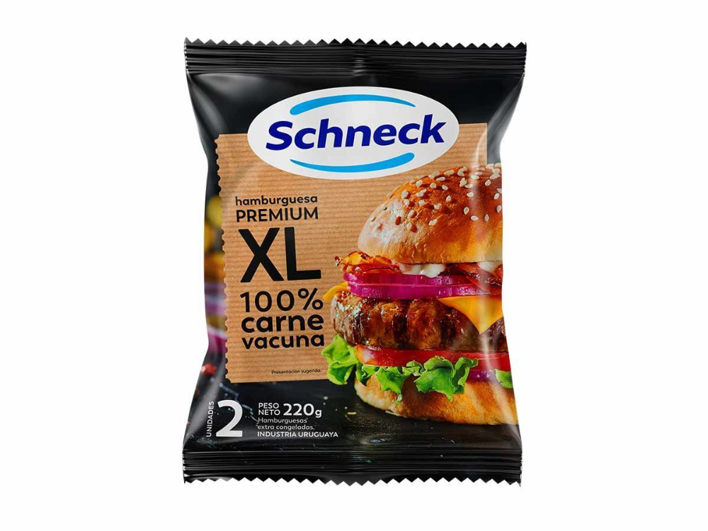 Hamburguesas XL SCHNECK (2 un.) 220 g