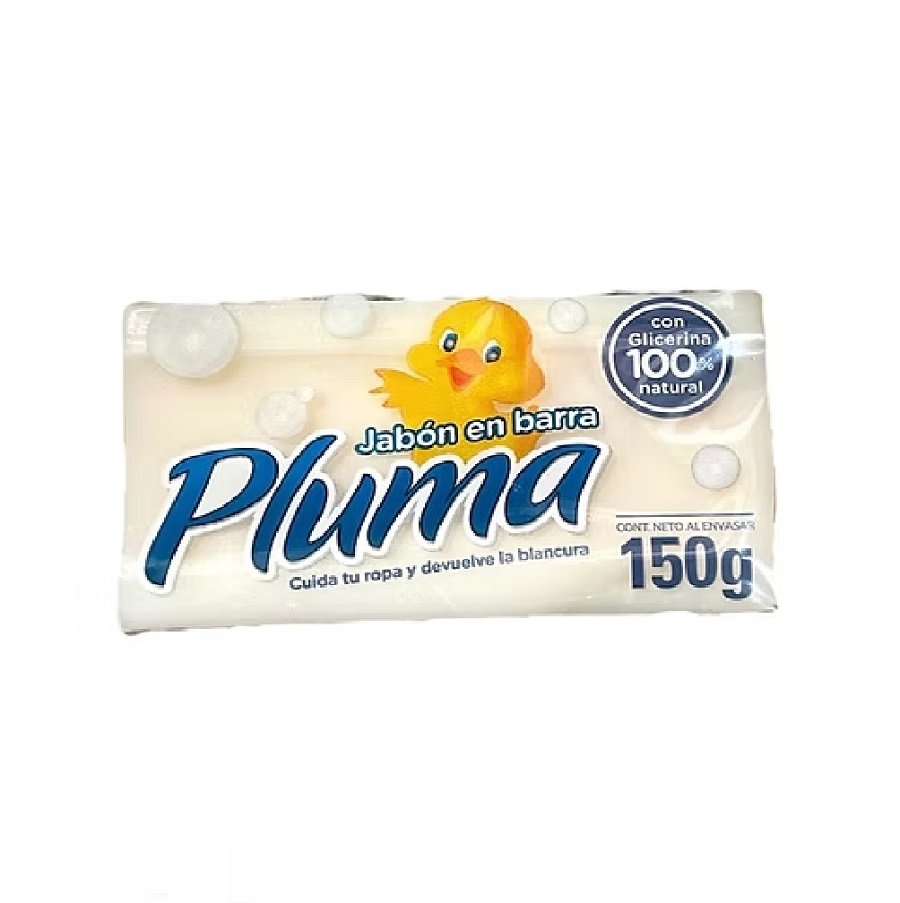JABON EN BARRA PLUMA 150 gr.
