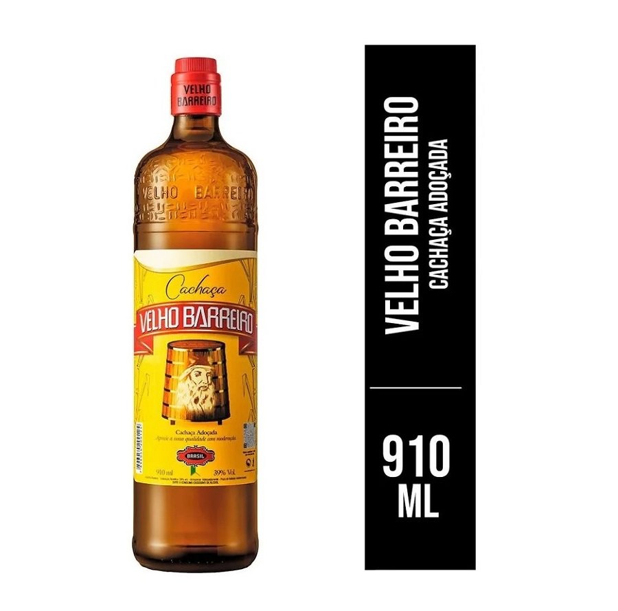 Caña Cachaza Velho Barreiro 910 ml