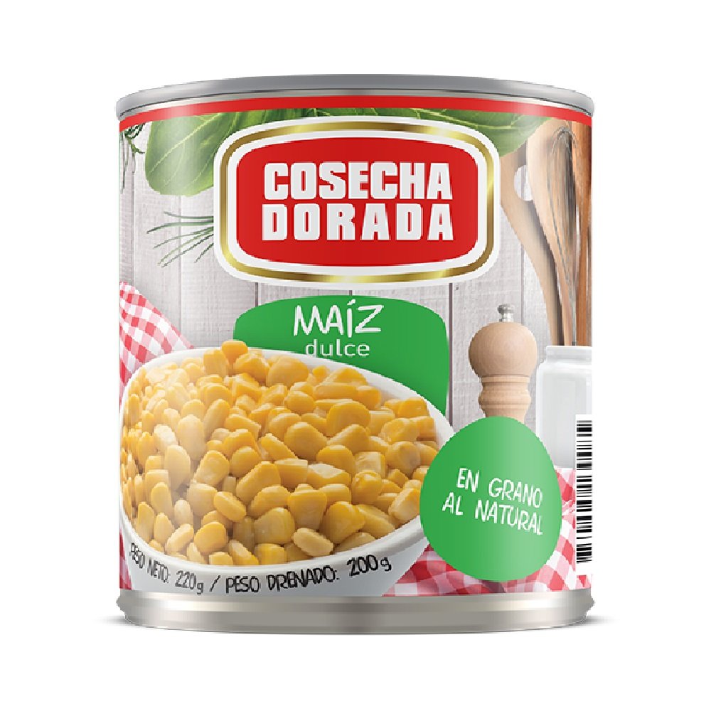 Choclo en Grano Cosecha Dorada 280 Grs