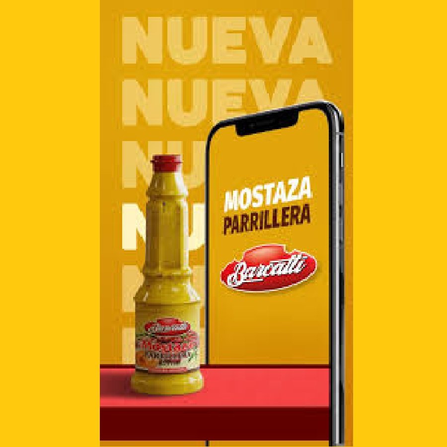 Aderezo Barcatti Mostaza Parrillera 460 grs