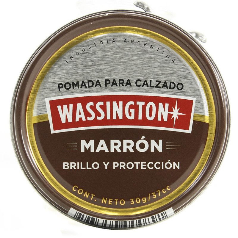 Pomada Para Calzado Wassington Marron