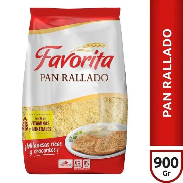 Pan Rallado Favorita 900Gr