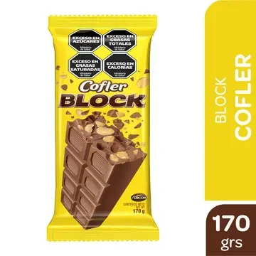 Chocolate Cofler Block x 170gr