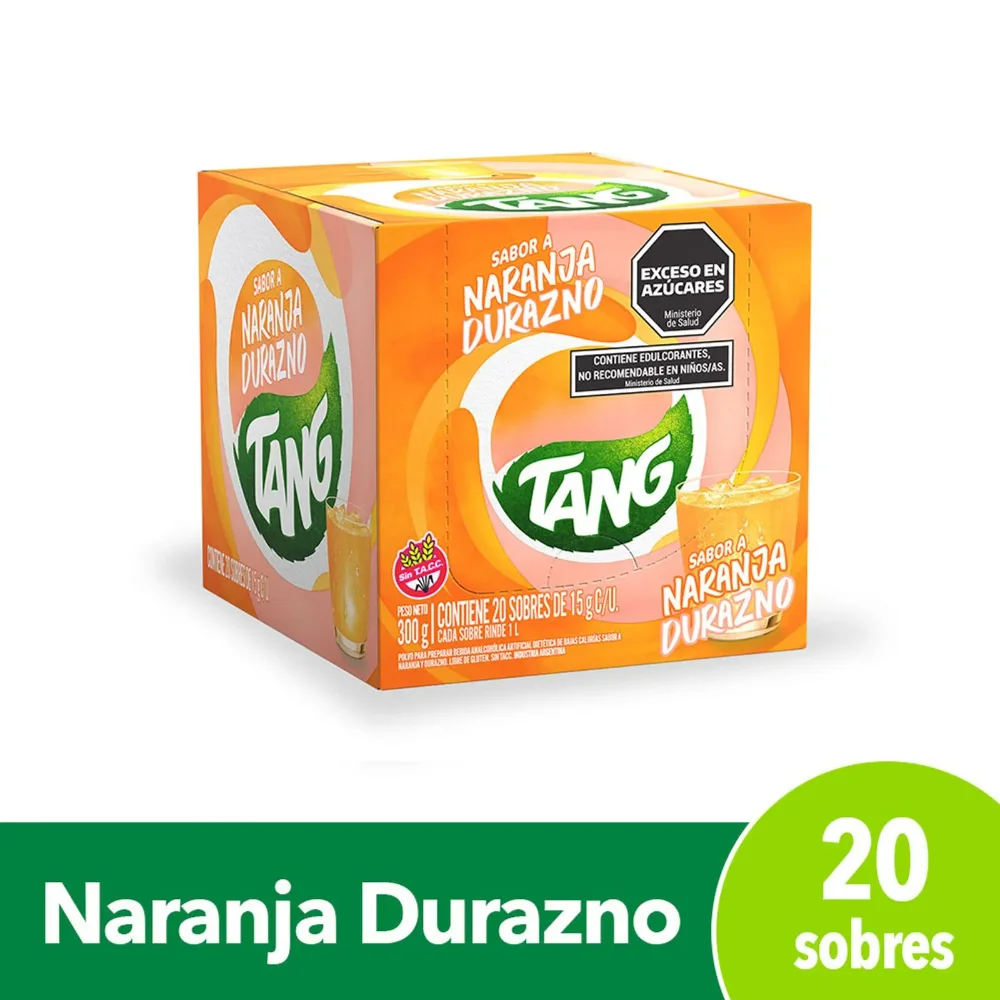 Jugo Tang Naranja Durazno 15g