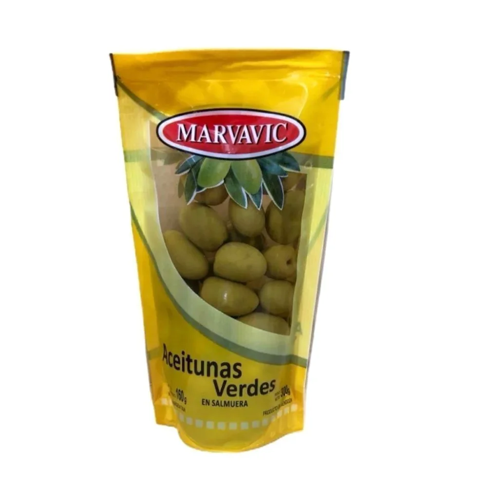 Aceituna Verde Marvic Doypack 300Gr