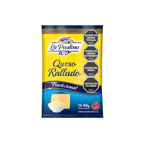 Queso Rallado Paulina 40Gr