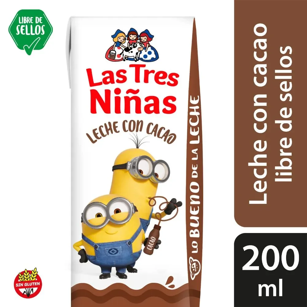 Leche Chocolatada Las 3 Niñas 200Ml