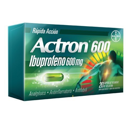 Actron 600 Capsula Blanda