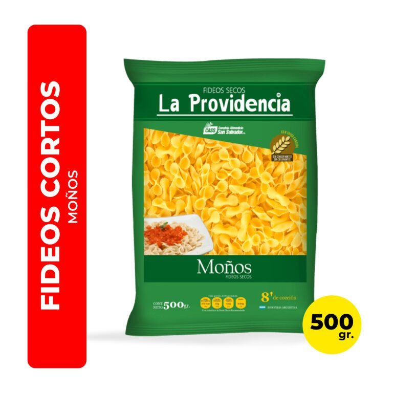 Fideos Moño 500Gr Providencia