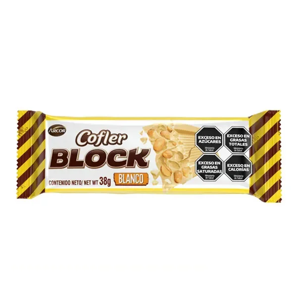 Cofler Block Blanco 38Gr.