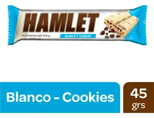 Chocolate Hamlet Blanco Y Cookies