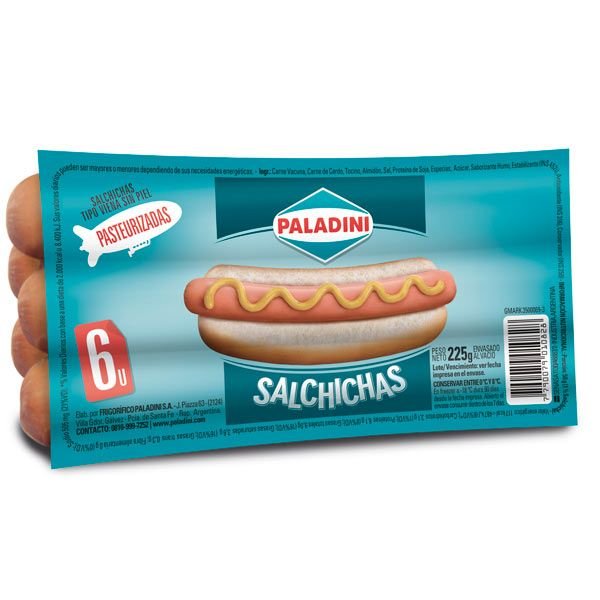 Salchicha Paladini X6