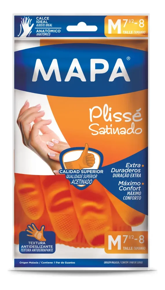 Guante Latex Plisse Virulana M
