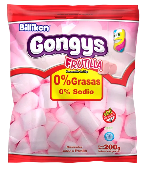 Billiken Gongys Frutilla 200Gr