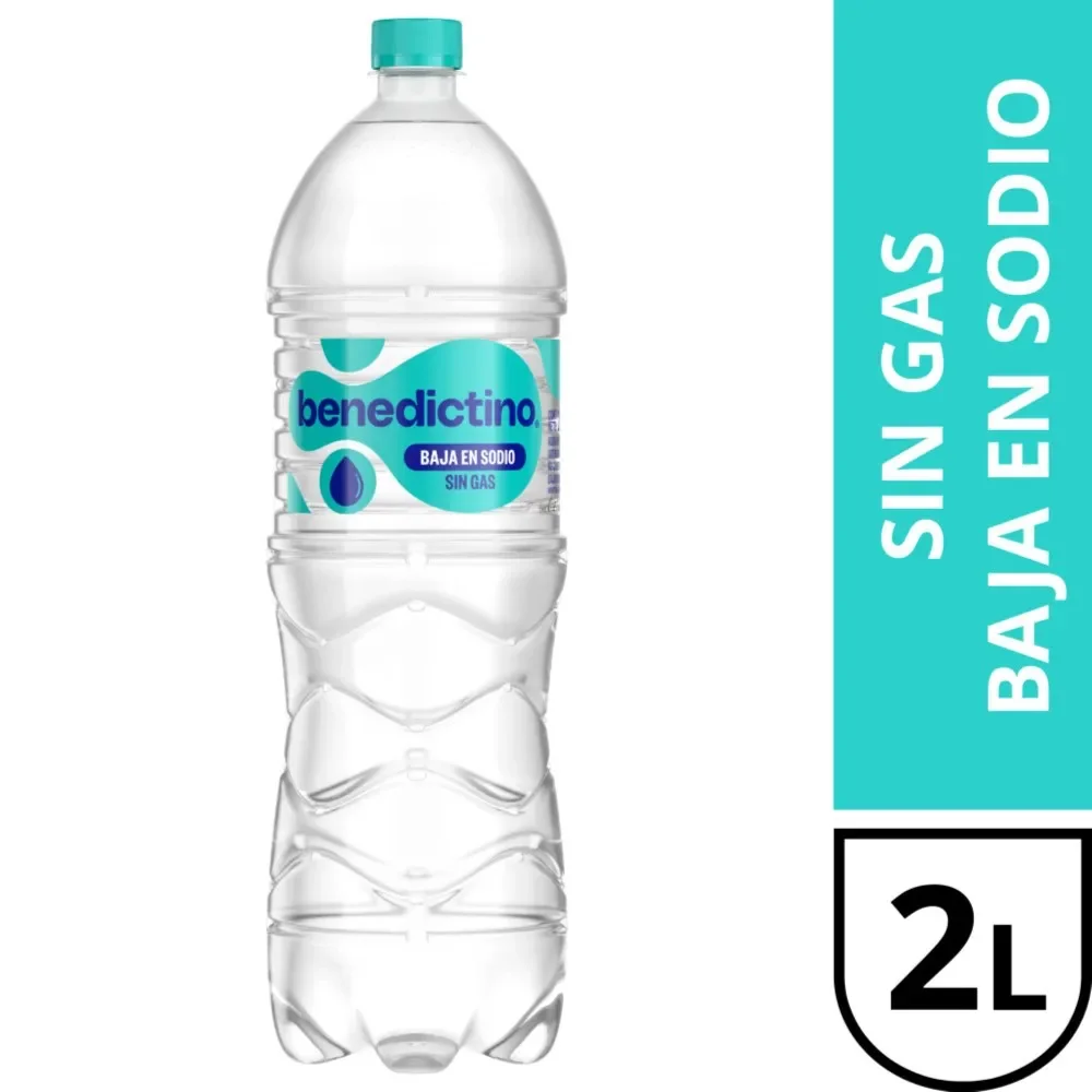 Agua Benedictino Sin Gas 2 Lts