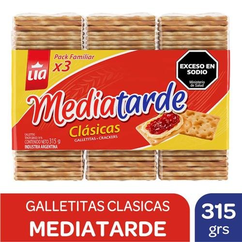 Galletita Media Tarde X3 315G