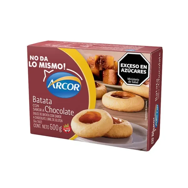 Dulce De Batata C/Choc. Arcor 500Gr.