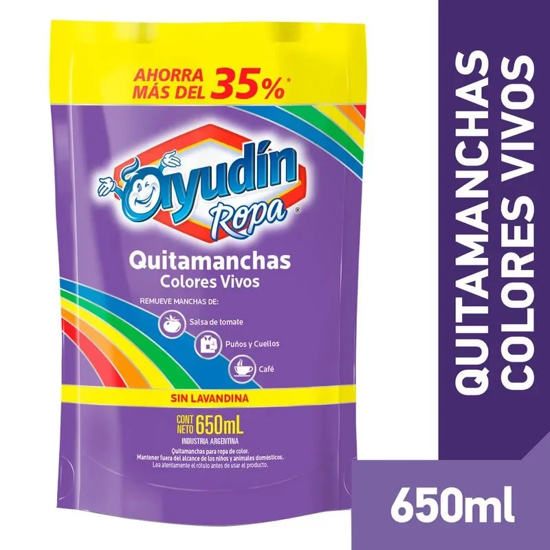 Ayudin Quitamanchas Ropa Color 650Ml