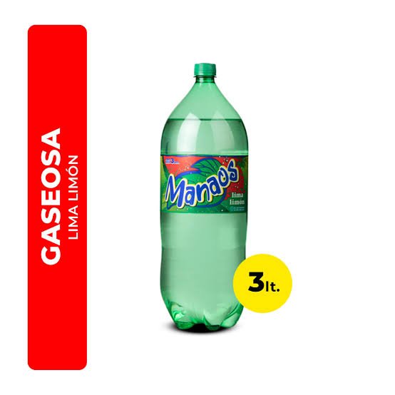 Gaseosa Manaos 3Lt Lima Limon