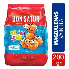 Magdalenas Don Satur Vainilla 200Gr