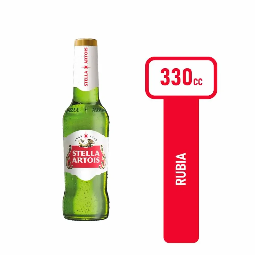 Cerveza Stella Botella  330Ml