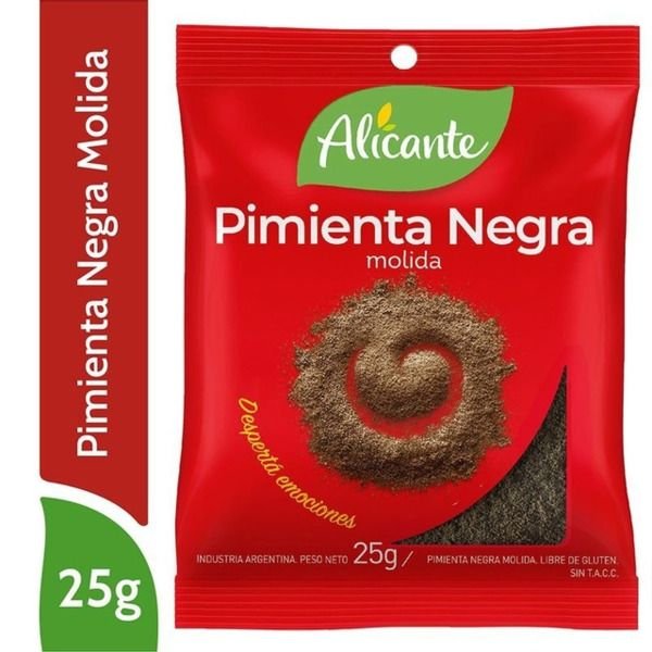 Pimienta Negra Alicante 25G