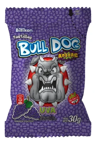 Billiken Bulldog Pastilla Uva