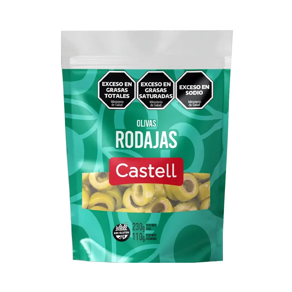 Aceituna Verde Fileteada Castell 150 Ml