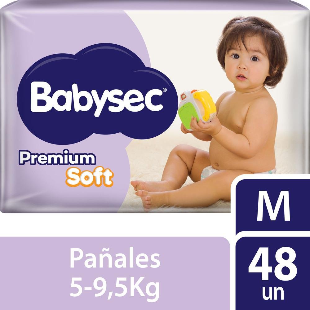 Panal Babysec Premium M 48Uni