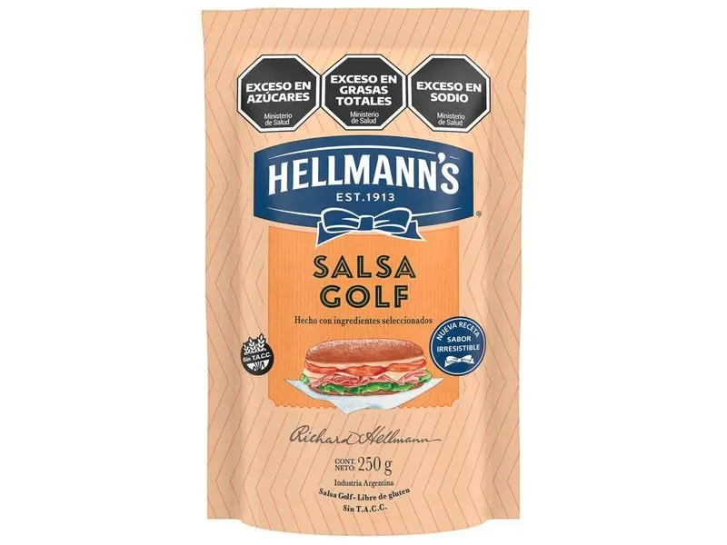 Hellmans Salsa Golf 250G